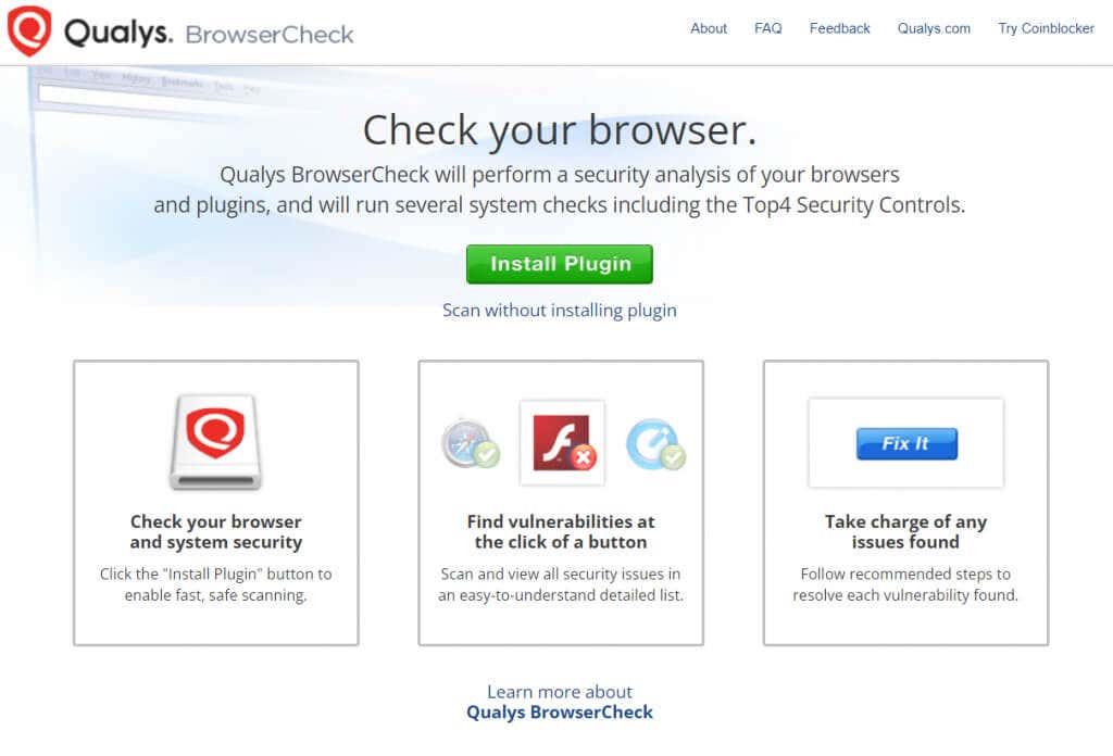 Sådan tester du din browsers sikkerhed