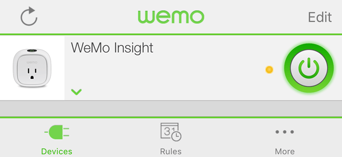 Com controlar un interruptor WeMo Insight mitjançant Alexa i Echo