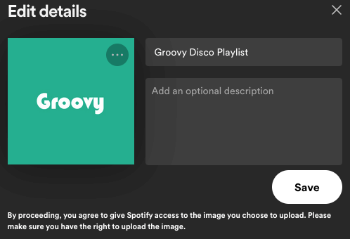 Com personalitzar les fotos de portada de la llista de reproducció de Spotify