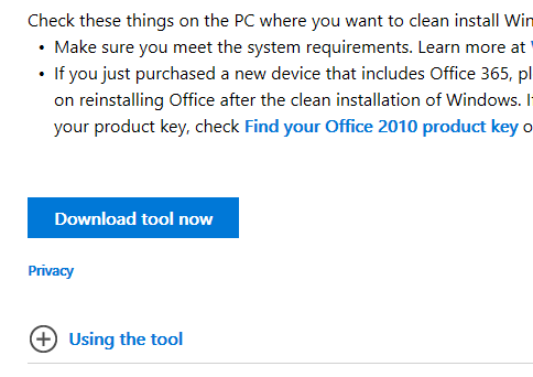 O xeito máis sinxelo de limpar Instalar Windows 10