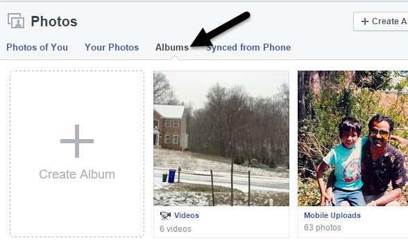 Kako spremeniti naslovnico albuma na Facebooku