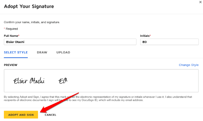 Com inserir una signatura en un document de Microsoft Word