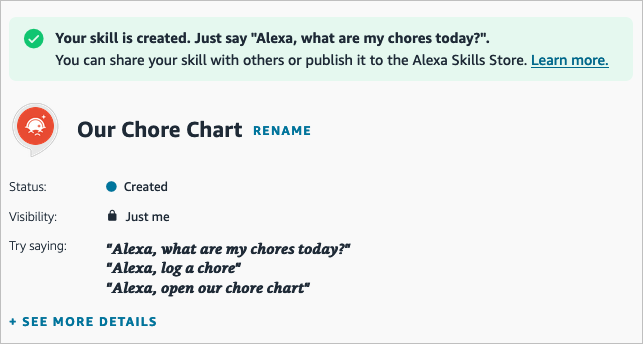 Como crear habilidades con Alexa Blueprints