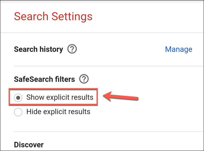 Kuidas Google SafeSearchi välja lülitada