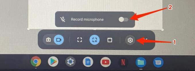 Com gravar la pantalla en un Chromebook