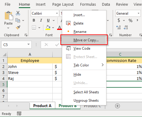 Com agrupar fulls de treball a Excel