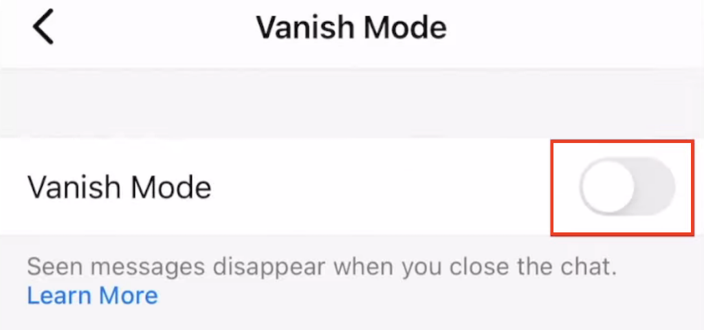 Com utilitzar el mode Vanish a Facebook Messenger