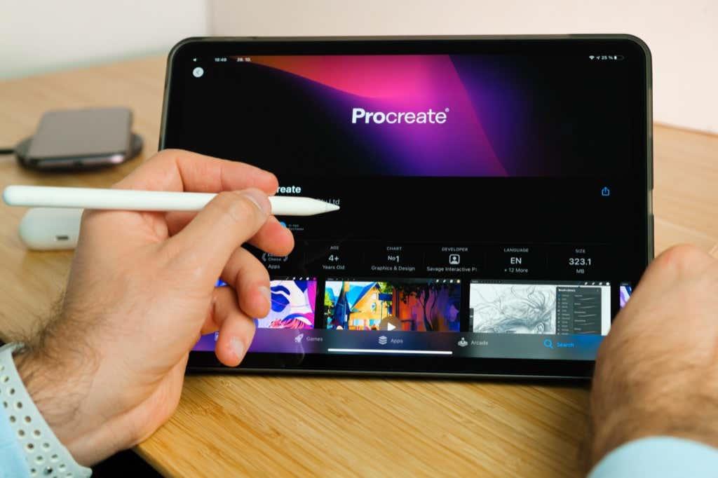 Com canviar l'opacitat a Procreate