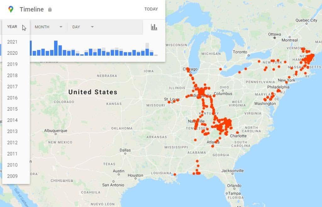 Historie polohy v Mapách Google: 5 užitečných věcí, které s tím můžete dělat