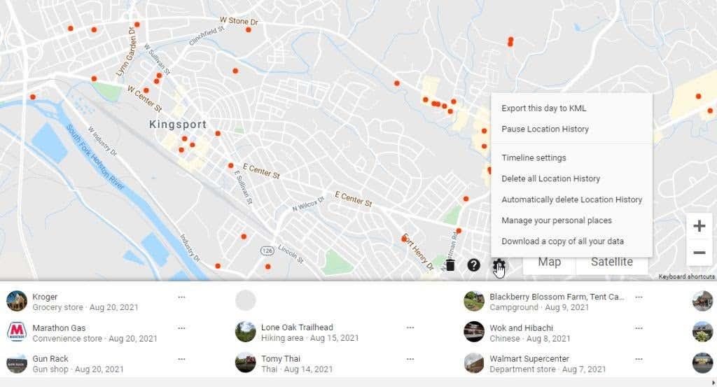 História polohy v Mapách Google: 5 užitočných vecí, ktoré s ňou môžete robiť