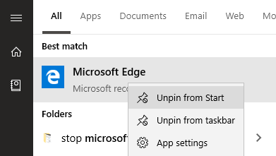 Hvernig á að komast framhjá Microsoft Edge í Windows 10