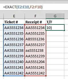 Com trobar valors coincidents a Excel