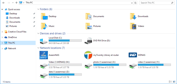 Задаване на папка по подразбиране при отваряне на Explorer в Windows 10