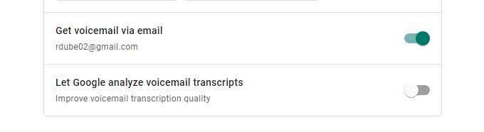 Sådan konfigureres voicemail på Google Voice