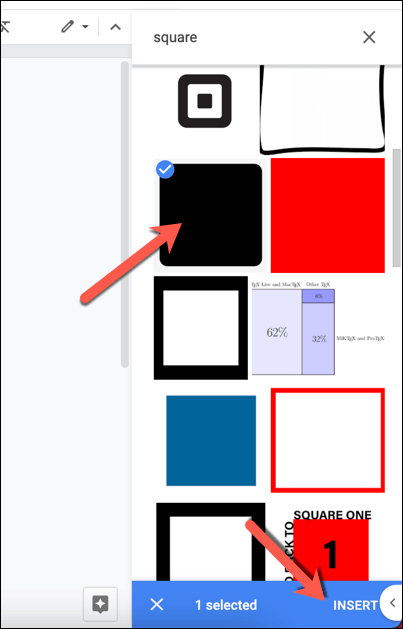 Com afegir formes a Google Docs