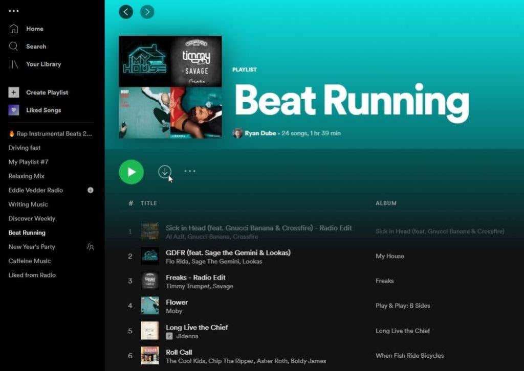 Як завантажити музику на Spotify для прослуховування в автономному режимі