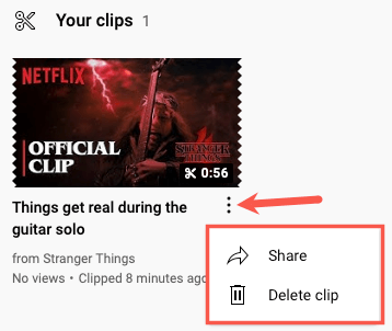 Как да изрежете видеоклип в YouTube за споделяне