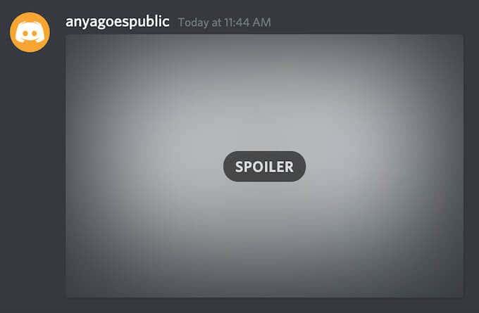 Com utilitzar les etiquetes de Spoiler de Discord