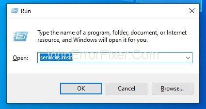 Falta el registre del servei o hi ha un error corrupte a Windows 10