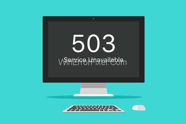 Què és un error de servei 503 no disponible?