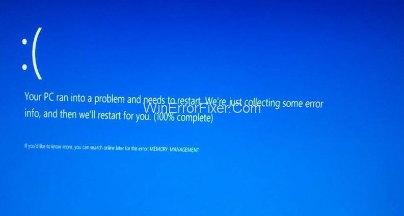 El vostre PC ha tingut un problema i s'ha de reiniciar