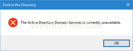 Els serveis de domini d'Active Directory no estan disponibles actualment {Resolt}