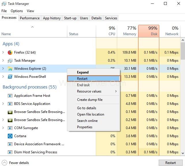 O menú Inicio non funciona en Windows 10 [Resolto]