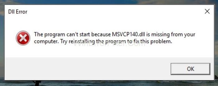 Falta l'error MSVCP140.dll {Resolt}