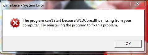 Falta l'error WLDCore.dll a Windows {Corregit}