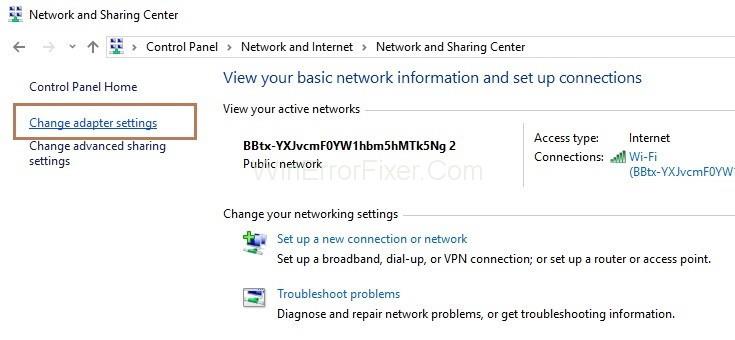 ERR_NETWORK_CHANGED a Chrome {Solved}