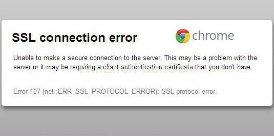 SSL-i ühenduse viga Chrome'is {Lahendatud}