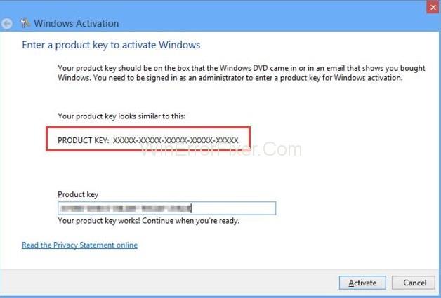 Ключ продукту та активація Windows 8.1 {Посібник}