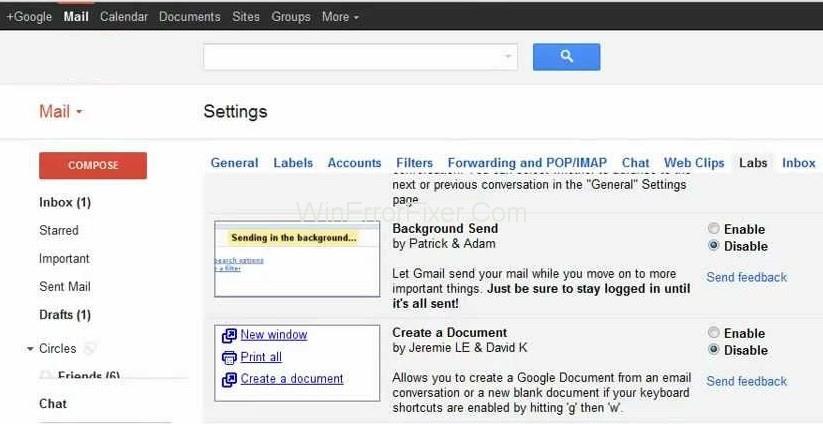 Gmail-serverfel 007 i Google Mail {Solved}