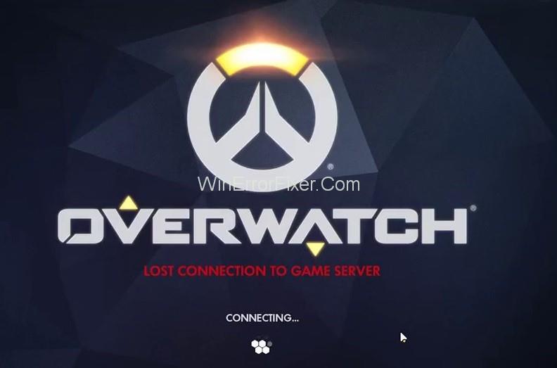 Overwatch mistede forbindelsen til spilserverfejl {løst}