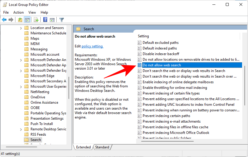 Kako odstraniti Bing iz sistema Windows 11