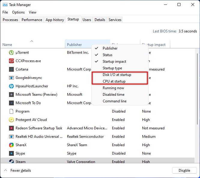Kā apturēt lietojumprogrammu atvēršanu, startējot operētājsistēmu Windows 11