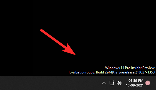 Az értékelési másolat vízjelének eltávolítása a Windows 11 rendszerben