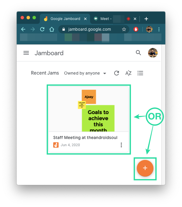 Slik bruker du Google Jamboard med Google Meet