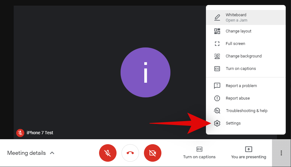 Не можете да споделяте аудио по време на презентация в Google Meet?  Как да поправя
