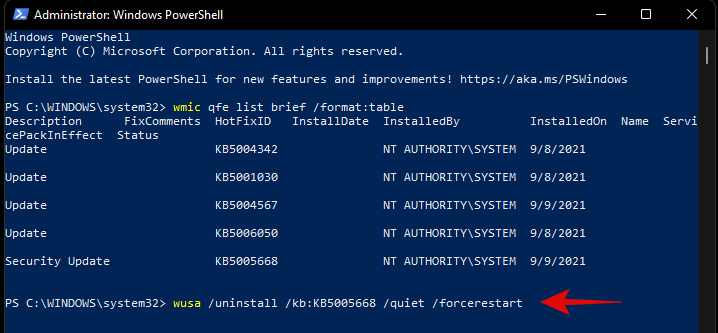 Si të çinstaloni përditësimet në Windows 11: Udhëzues hap pas hapi dhe këshilla për zgjidhjen e problemeve