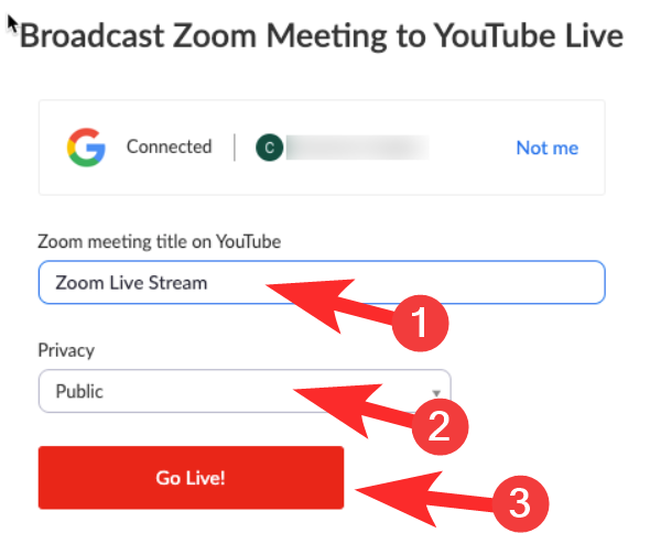 Com reproduir la vostra reunió de Zoom en directe a Facebook Live i YouTube