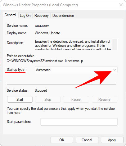 Como desactivar as actualizacións en Windows 11