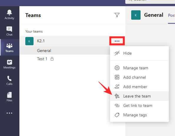 Com deixar un equip a Microsoft Teams i què passa quan ho feu