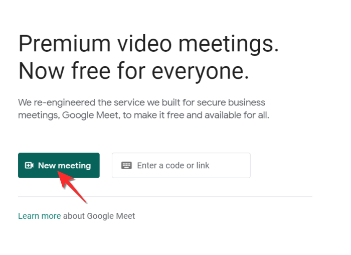 Hur man presenterar video i Google Meet