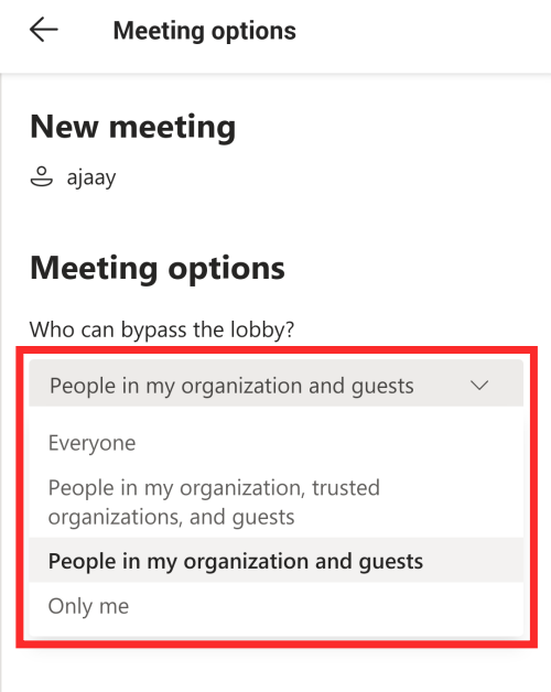 Kaip leisti žmonėms apeiti „Microsoft Teams“ fojė