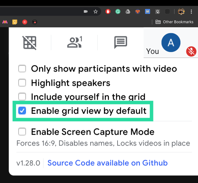 Google Meet Grid View: com descarregar l'extensió de Chrome i veure tots els participants