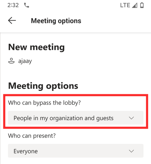 Hur man tillåter människor att kringgå lobbyn på Microsoft Teams