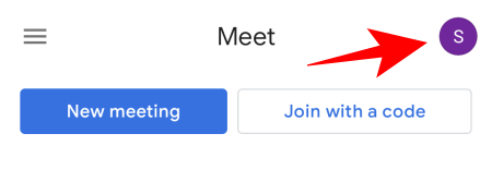Como engadir outra conta en Google Meet