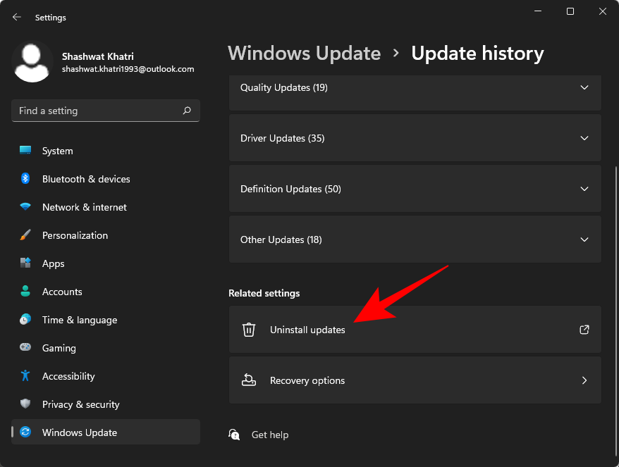 Como desactivar as actualizacións en Windows 11