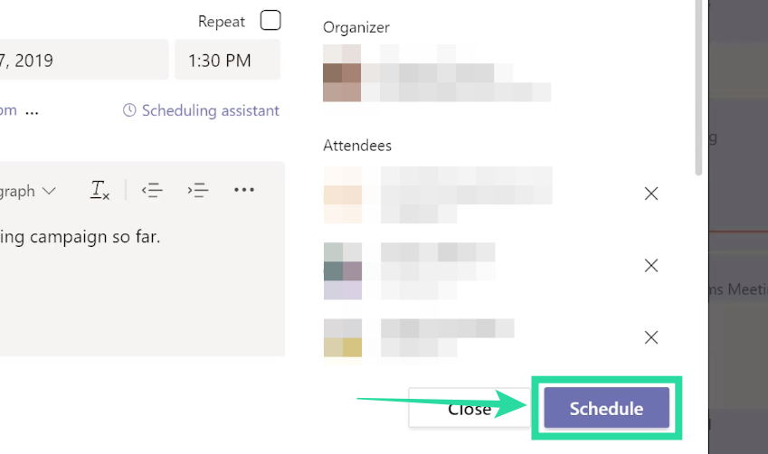 Hur man schemalägger ett Microsoft Teams-möte